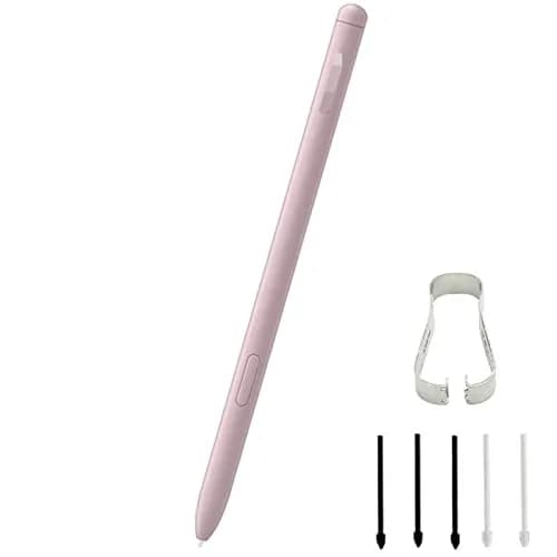 PCTC Galaxy Tab S6 Lite S Pen Replacement, Rose | 4096 Pressure Levels, Magnetic Attach, Compatible with All Models thumbnail 1