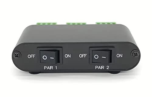 TENEALAY 2-Zone Speaker Selector Switch P21 | Control 2 Pairs of Speakers Simultaneously or Separately thumbnail 6