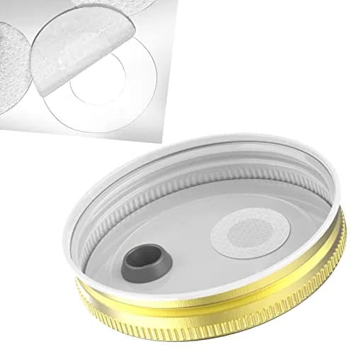 Biomed Solutions 64Pcs 20mm Synthetic Filter Discs Hydrophobic PTFE 0.3um for Mushroom Cultivation thumbnail 3