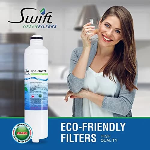 Swift Green Filters SGF-DA20B Refrigerator Water Filter 3 Pack | NSF Certified, Made in USA thumbnail 2