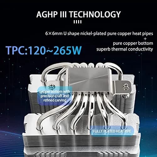 Thermalright Peerless Assassin 120 SE CPU Cooler 155mm Height | Dual 120mm PWM Fans, 6 Heat Pipes AGHP Technology thumbnail 2