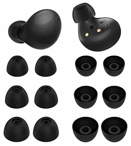 IiEXCEL Silicone Galaxy Buds 2 Ear Tips S/M/L | Noise Isolation & Perfect Fit in Case thumbnail 1