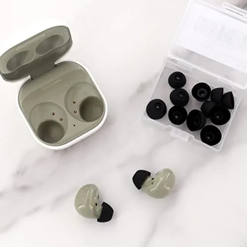 IiEXCEL Silicone Galaxy Buds 2 Ear Tips S/M/L | Noise Isolation & Perfect Fit in Case thumbnail 4