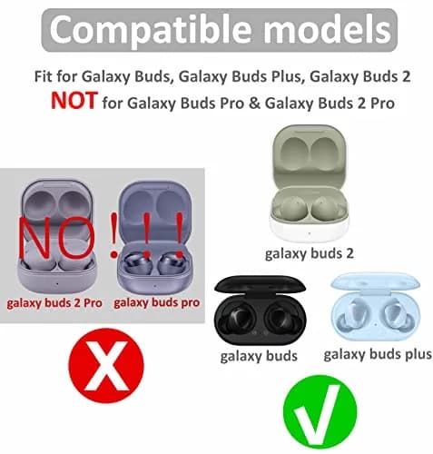 IiEXCEL Silicone Galaxy Buds 2 Ear Tips S/M/L | Noise Isolation & Perfect Fit in Case thumbnail 2