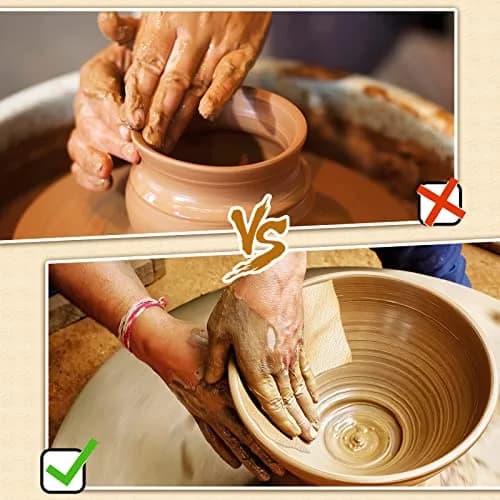 Potchen 20 Pieces Pre Cut Chamois for Pottery Clay | Natural Absorbent Craft Tool thumbnail 4