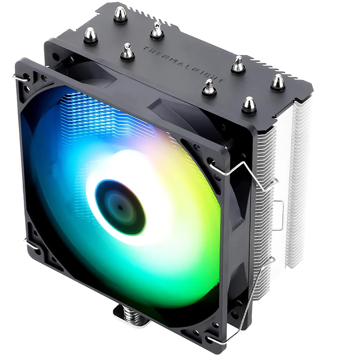 Thermalright Assassin X 120 SE White CPU Air Cooler, 148mm Height | 4 Heat Pipes, TL-C12CW PWM Fan, S-FDB Bearing, AM4/AM5, Intel LGA1700/1851 — AX120 Refined SE ARGB