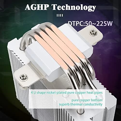 Thermalright Assassin X120 Refined SE ARGB CPU Air Cooler 120mm (4.72 inches) | 4 Heat Pipes, PWM Fan, 148mm Height thumbnail 2