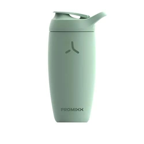 PROMIXX Pursuit Insulated Shaker Bottle 550ml (18.6 fl oz) | Premium Stainless Steel for Smooth Mixing thumbnail 1