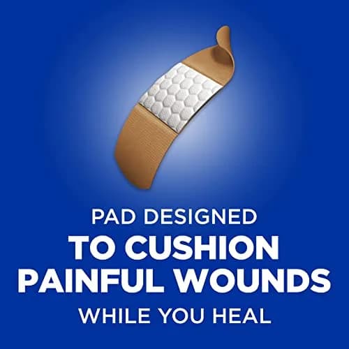 Band-Aid Brand Sterile Flexible Fabric Adhesive Bandages Extra Large 10 Count (Pack of 2) | Comfortable Wound Protection thumbnail 4