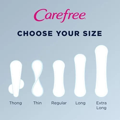 Carefree Acti-Fresh Panty Liners Regular Unscented 108 Count (54 Count x 2) | Daily Freshness & Odor Control thumbnail 4
