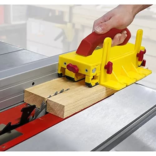 Milescraft GrabberPRO Push Block for Table Saws, Router Tables & Jointers | Adjustable Safety Control (115c) thumbnail 3