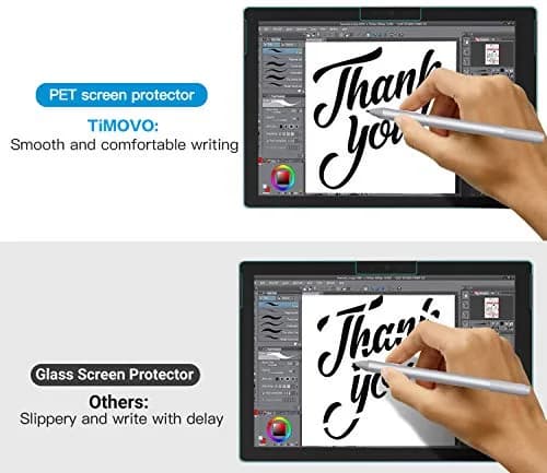 TiMOVO 2 Pack Paper Screen Protector for Surface Pro 11/10/9/8/X 13 Inch | Anti-Glare & Responsive thumbnail 4