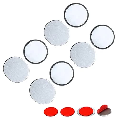 Mousike Magnetic Door Catch Ultra Thin Stainless Steel Drawer Magnet 4 Pack | Strong Magnetic Closure for Cabinets & Sliding Doors thumbnail 1