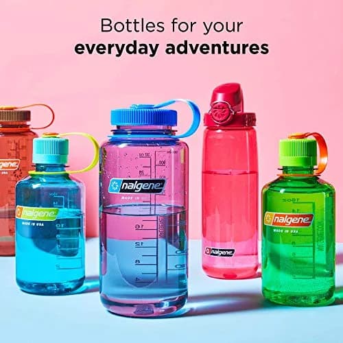 Nalgene Sustain Tritan BPA-Free Water Bottle 1 L (32 oz) Wide Mouth | Leak-Proof & Dishwasher Safe thumbnail 4