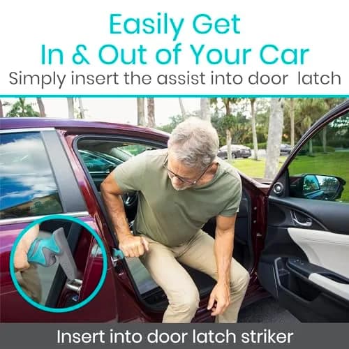 Vive Car Handle Assist for Elderly - 300 lb Capacity | Auto Grab Bar for Cars, Trucks, SUVs thumbnail 4