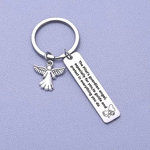 NOTHERS RSZOTW Pilot Prayer Keychain | Stainless Steel Travel Jewelry thumbnail 3