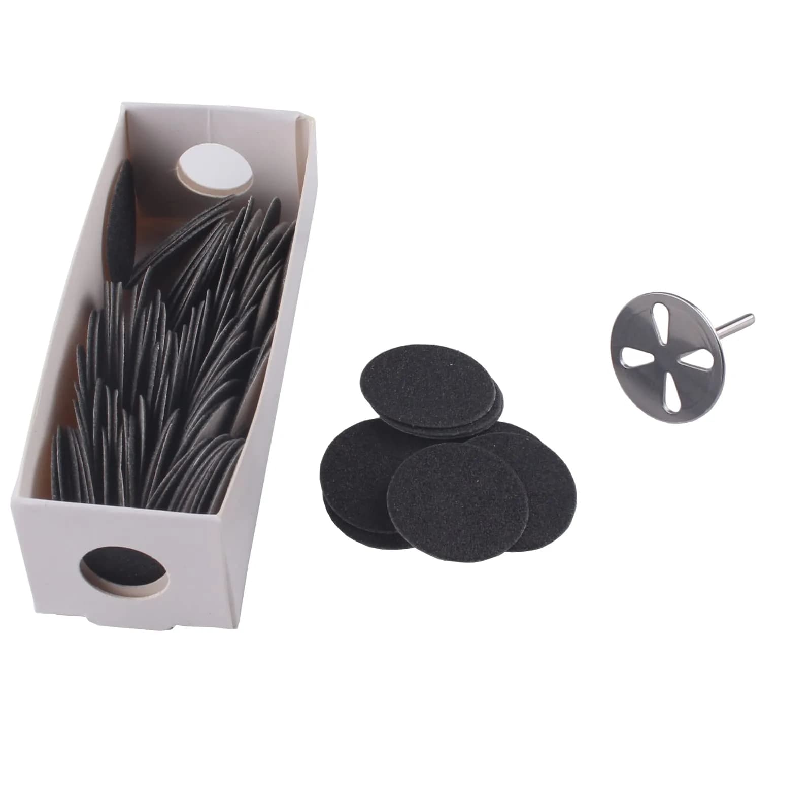 MZCMSL Foot Scraper Set 101 pcs | Medium Grit for Pedicure & Callus Removal - main product image
