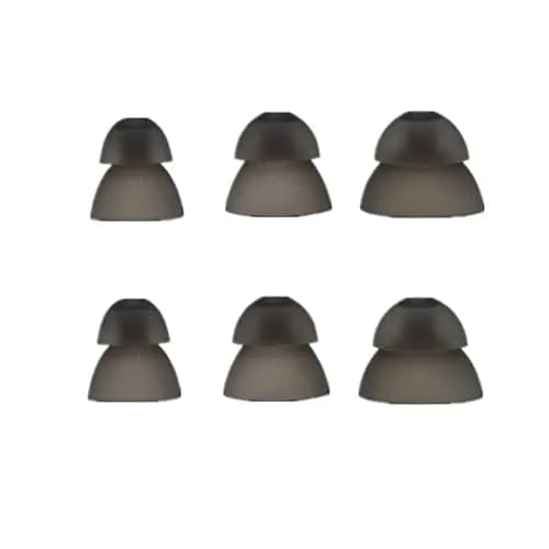AroneMom Smoky Power Domes for Resound Hearing Aids, Medium (10 Counts) | Non-Occluding Double Layer for Clear Sound thumbnail 1