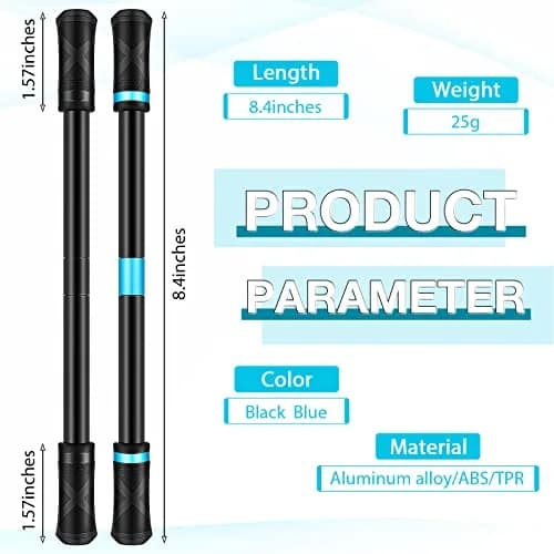 Spakon 4 Pcs Fidget Spinner Pen | Finger Trick Toy for Stress Relief & Focus thumbnail 5