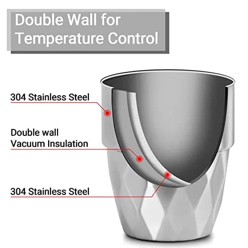 Beasea Stainless Steel Cup, 10 oz | Double Wall Insulated Metal Tumbler (300ml) thumbnail 2
