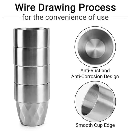 Beasea Stainless Steel Cup, 10 oz | Double Wall Insulated Metal Tumbler (300ml) thumbnail 4