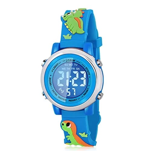 Viposoon Kids Digital Watch for Boys 3-10 Years | Waterproof, Shockproof, Easy Read thumbnail 1