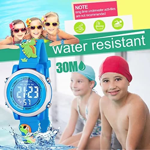 Viposoon Kids Digital Watch for Boys 3-10 Years | Waterproof, Shockproof, Easy Read thumbnail 4