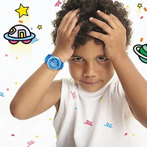 Viposoon Kids Digital Watch for Boys 3-10 Years | Waterproof, Shockproof, Easy Read thumbnail 6
