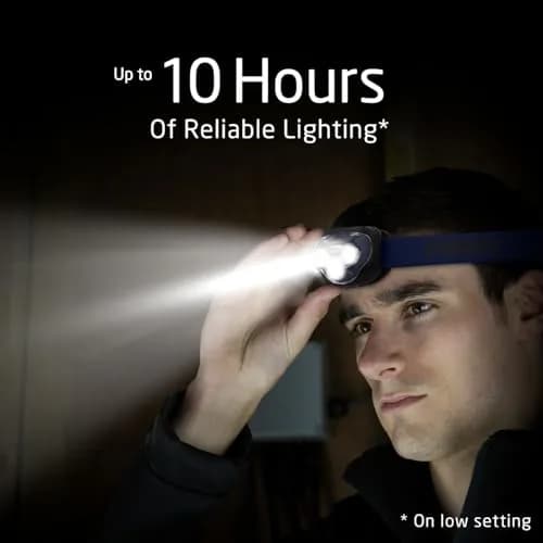 EVEREADY LED Headlamp 200 Lumen | Water-Resistant, Impact-Resistant, 2 Pack thumbnail 5