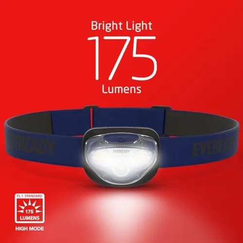 EVEREADY LED Headlamp 200 Lumen | Water-Resistant, Impact-Resistant, 2 Pack thumbnail 2