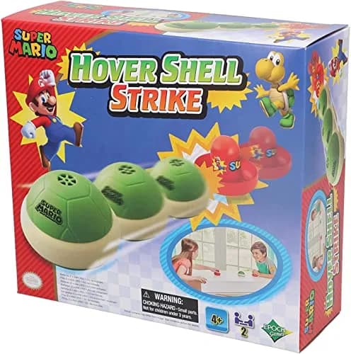 EPOCH Games Super Mario Hover Shell Strike Tabletop Game | Multiplayer Action Game for Ages 4+ thumbnail 1