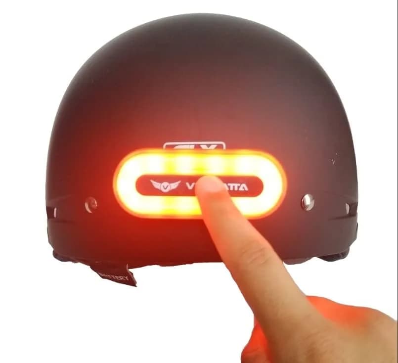 VERSATTA LED Helmet Light, Motorcycle Helmet Light, Bike Bicycle Rear Red Safety Light with Type-C Cable | 14 LED Lamp Beads, IPX6 Waterproof thumbnail 7