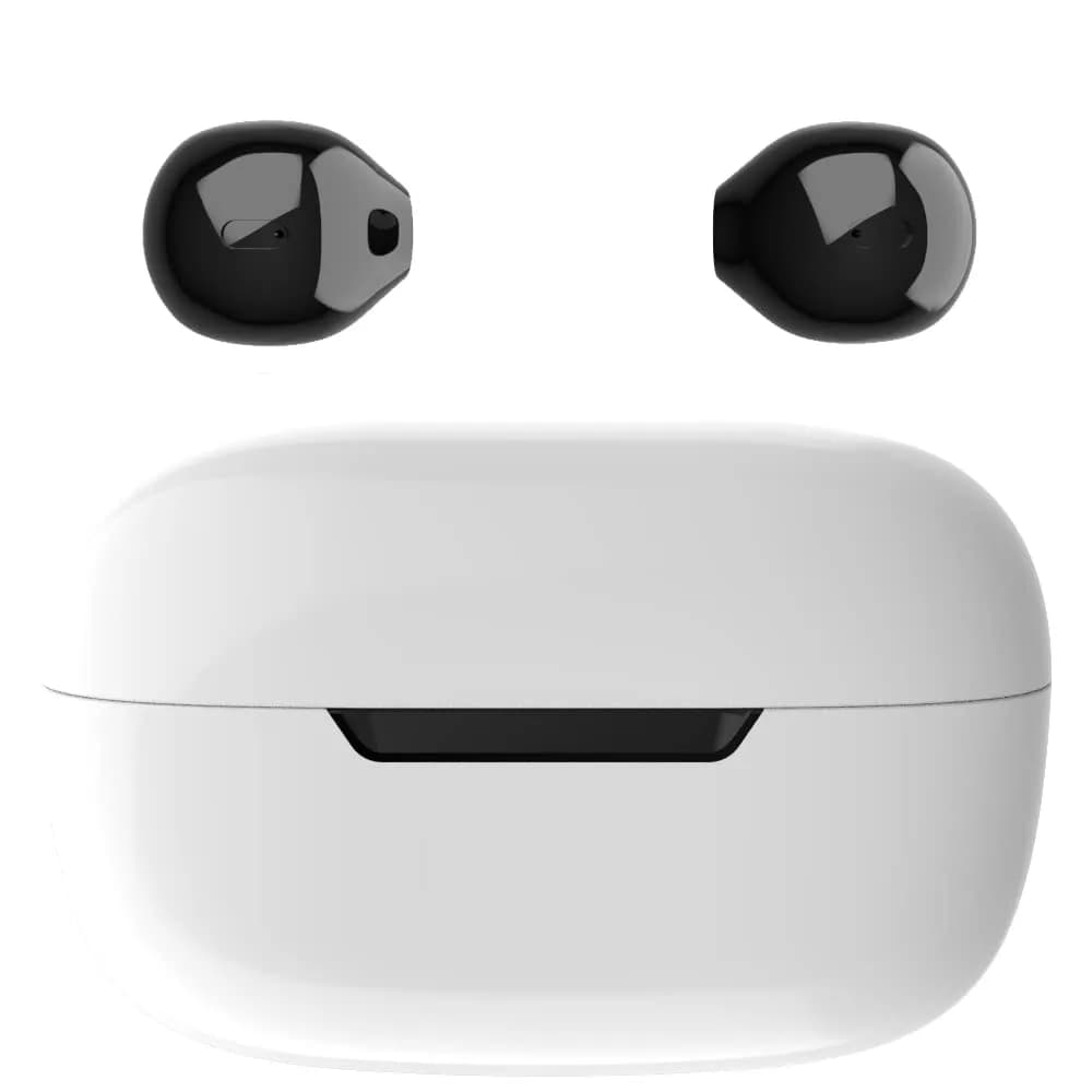 eleror Pro X6s Mini Wireless Bluetooth Earbuds, 10mm Dynamic Driver | Invisible Design for Work & Daily Use — Black
