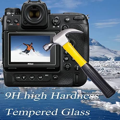 PCTC Tempered Glass Screen Protector for Nikon Z9 Z8 (2+2 Pack) | LCD & Top Screen Protection thumbnail 4