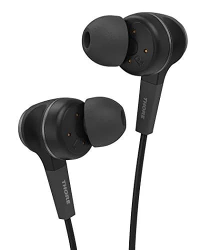 Thore Wired Lightning Earphones with Mic & Water Resistance | Apple MFi Certified, Sweatproof, 11mm Dynamic Drivers thumbnail 6