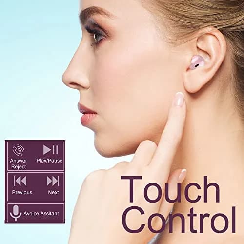 eleror Pro X6s Mini Wireless Bluetooth Earbuds, 10mm Dynamic Driver | Invisible Design for Work & Daily Use thumbnail 6