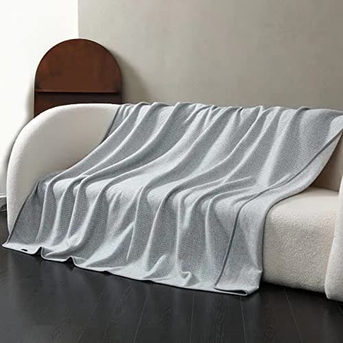 ACUSHLA Merino Wool Camping Blanket 79" x 63" | Breathable, Warm & Soft for Outdoors & Home thumbnail 4