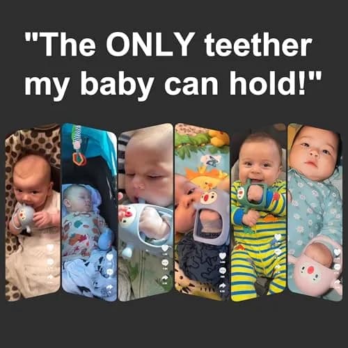 Smily Mia Penguin Teether | BPA-Free Silicone Baby Teething Toy for 0-6 Months thumbnail 6