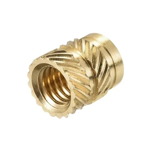 uxcell Knurled Insert Nuts, 60Pcs M5 x 8mm L x 7mm OD | Brass Heat Set for 3D Printing thumbnail 5
