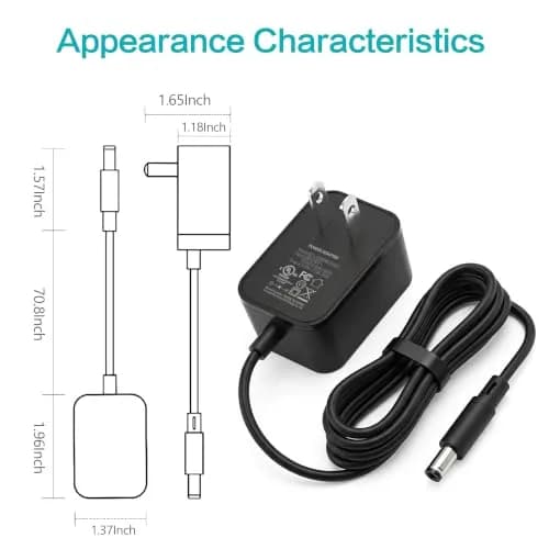 Lantisri 12V Power Cord for Seagate External Drive | UL Listed, 6ft Cable, 12V 2A Compatible with Seagate Backup Plus thumbnail 6