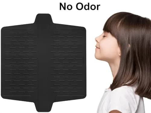 VELOVYO Silicone Sink Divider Protector Mat with Suction Cups | 32.5 cm (12.8") x 28 cm (11") thumbnail 6