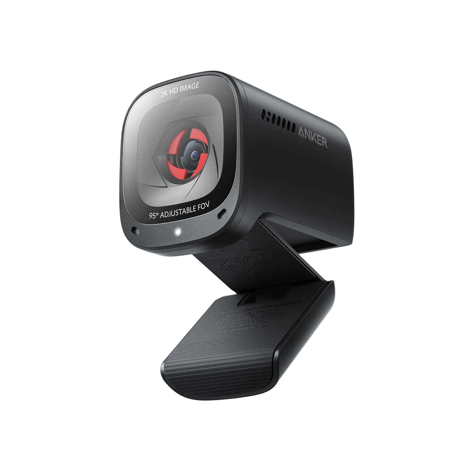 Anker PowerConf C200 2K Webcam for PC/Laptop/Mac, Low-Light Correction | Ultra-Clear Video & AI Noise Cancellation