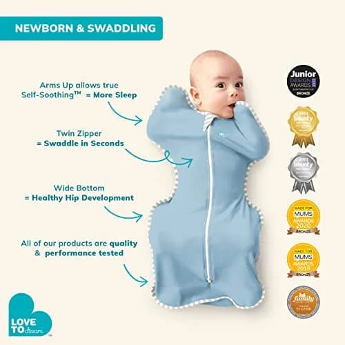 Love to Dream Swaddle Up Baby Sleep Sack 1.0 TOG | Arms-Up Self-Soothing Design thumbnail 6