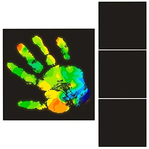 Spakon Heat Sensitive Sheets 6 x 6 Inch (15 x 15 cm) | Color Changing Science Experiment Material thumbnail 1