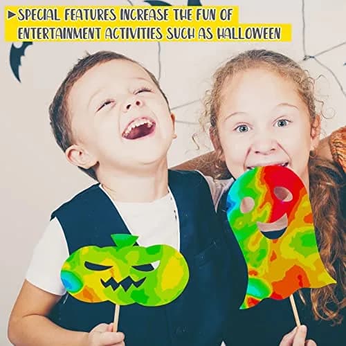 Spakon Heat Sensitive Sheets 6 x 6 Inch (15 x 15 cm) | Color Changing Science Experiment Material thumbnail 6