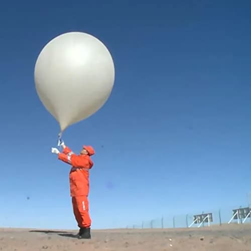Nballoon Professional Weather Balloon 1.83 m (6 ft) | Lift Altitude 26,000m thumbnail 5