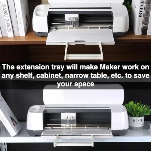 LOPASA Extension Tray for Cricut Maker 4, 3, Explore 5 | Holds Vinyl & Mat Straight thumbnail 4