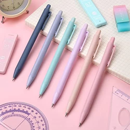 Four Candies Cute Mechanical Pencil Set, 6-Pack 0.5mm & 0.7mm | Pastel Candy Colors for Students thumbnail 8