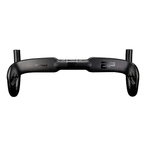 Alfa Pasca 31.8 x 420mm Black UD Matte Carbon Fiber Aero Road Bike Handlebars thumbnail 1