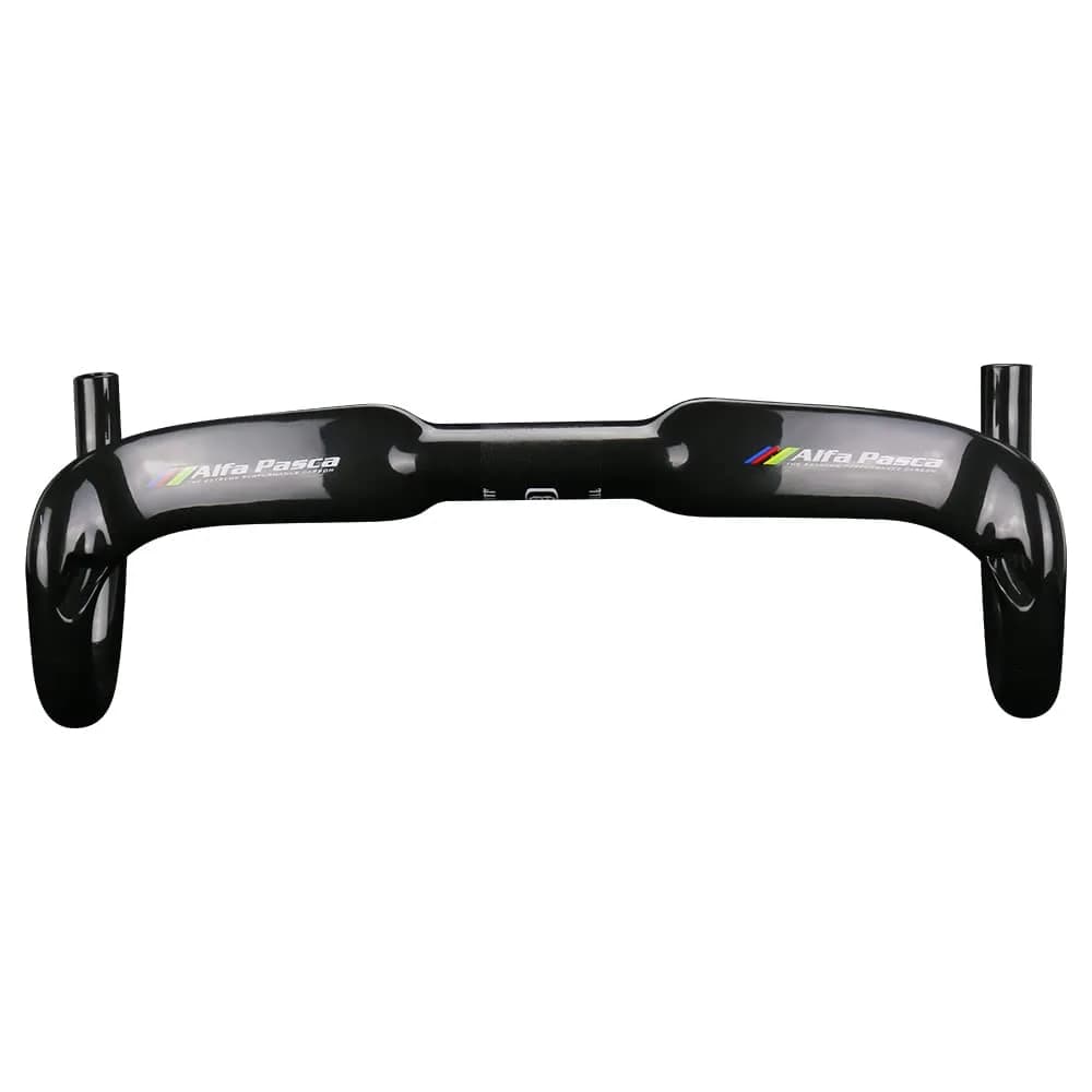 Alfa Pasca Carbon Fiber Drop Bars 31.8 x 400mm Aero Road Bike Handlebar | Lightweight & Internal Routing